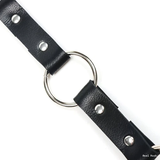 EverydayUse Kinky Leash with 5853 Anal Collar and Hook 0528